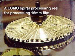 Spiral Reel - can handle several film formats