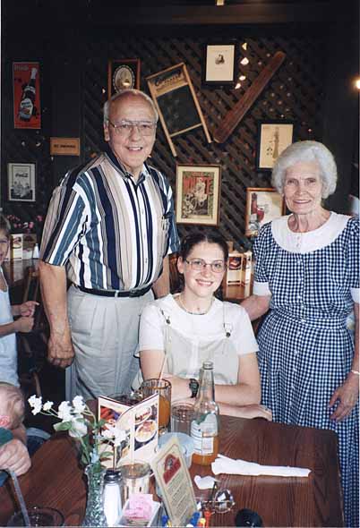 Brother Roy Shrewsbury and wife with Catherine