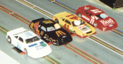 4, 1/32nd scale production cars