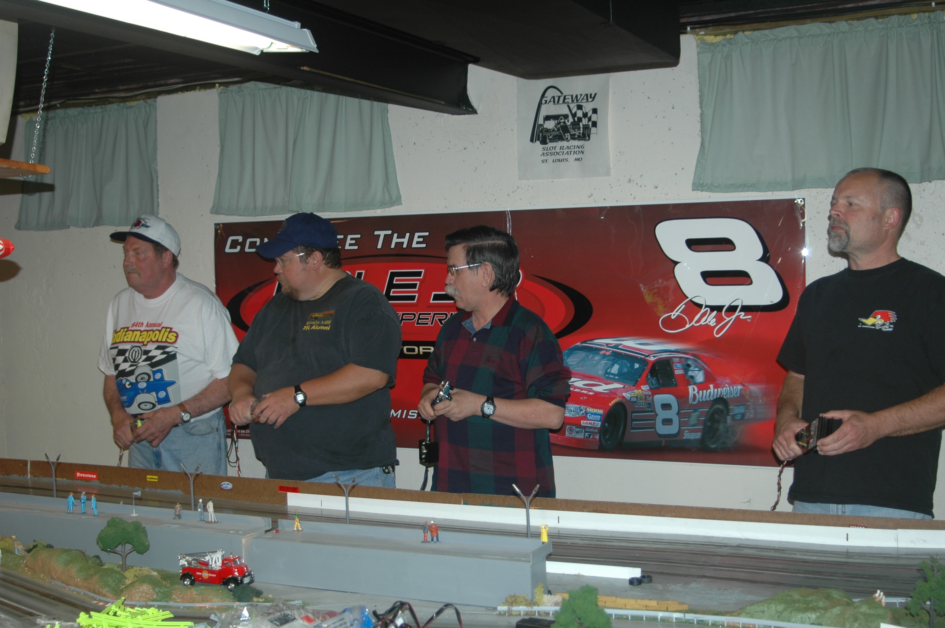 racing action during 2006