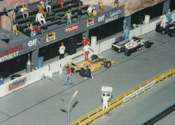 Pit action on the old PMS