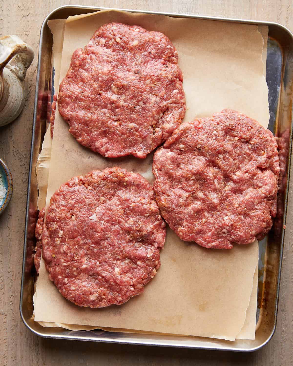 raw hamburger meat