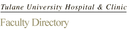 'Faculty Directory' header
