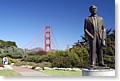 bridge and statue