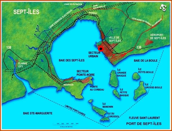 Carte Baie Sepr-�les