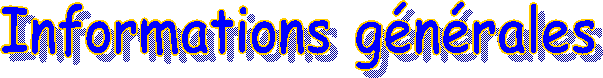 Informations g�n�rales