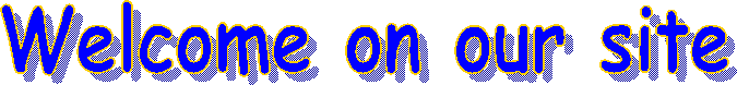 Welcome on our site
