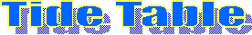 Tide Table