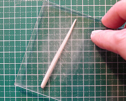 Rolling a coil.