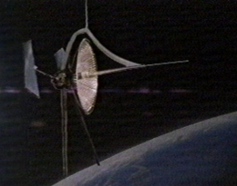 Diamond Encrusted Satellite: Completely Assembled Satellite