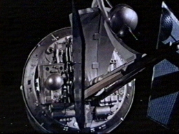 Diamond Encrusted Satellite: Closeup of Satellite