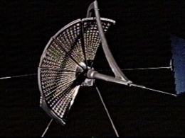 Diamond Encrusted Satellite: Diamond Dish Beginning to Form