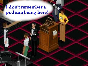 Updated At Home DiningPodium Pic By HoneyBC ^_^