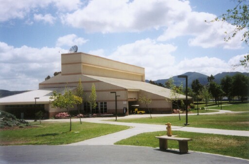 the library and quad area