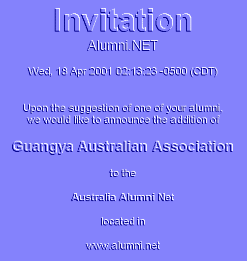 Invitation:Australia