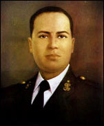 Capit�n GC Alipio Ponce V�squez, �leo del pintor peruano Adolfo Re�tegui Carbone