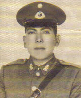 Guardia GC Di�genes Valderrama Bravo en una foto de 1961