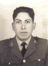 Guardia GC Di�genes Valderrama Bravo seg�n una foto tomada entre 1962 - 1965