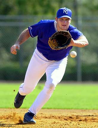 Mike Sweeney in Spring Traning