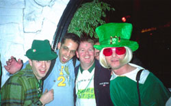 Who's got the green?