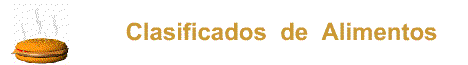 Enviar un E- Mail para Publicar un Clasificado Alimentos