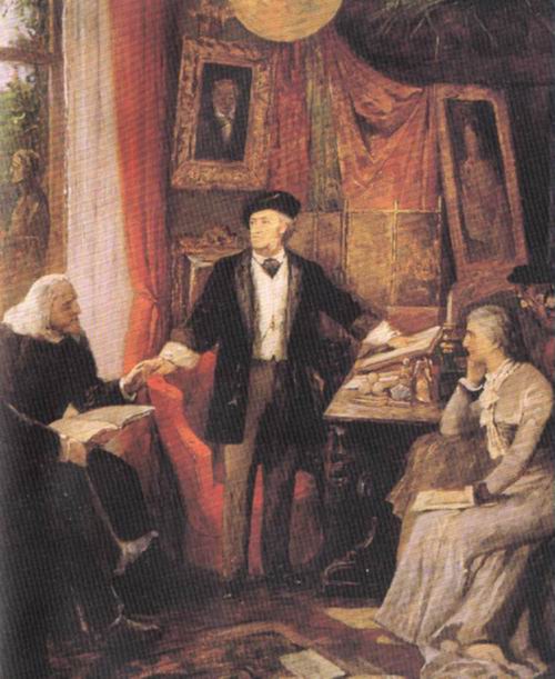 Wagner, Cósima y Liszt