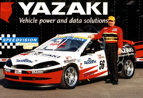 Leo Capaldi in the Yazaki Solutions/Visteon RoadFX Mercury Cougar