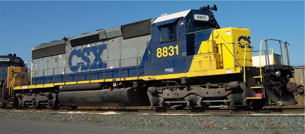 CSX SD40-2