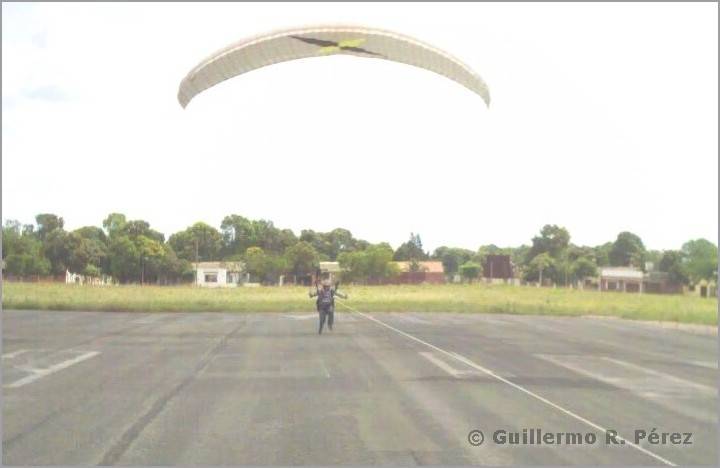 3ra secuencia de un despegue con torno
