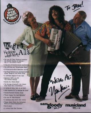 Autographed Promotional Bag - November 6, 1999
