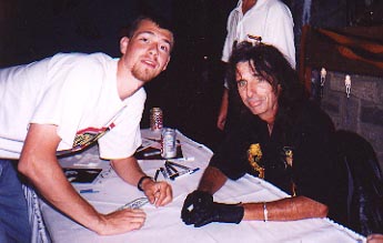 Alice Cooper - Haunted Hydro haunted attraction in Fremont, OH - September 26, 1998