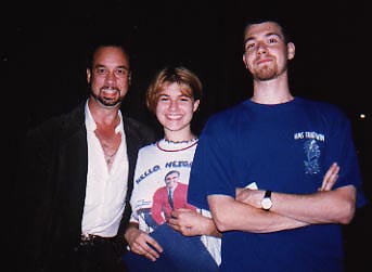 Alto Reed (Saxophonist for Bob Seger & The Silver Bullet Band) and my sister Danica - Outside the Fox Theatre in Detroit, MI (after a John Fogerty concert) - September 13, 1997