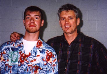 Jim West (Guitar) - Backstage At The Stranahan - November 6, 1999