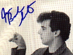 Jon 'Bermuda' Schwartz's Autograph On 'Dare To Be Stupid' Album Sleeve - November 6, 1999