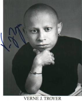 Verne Troyer autograph