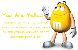 Take the M&M's Test @ /~erin 
