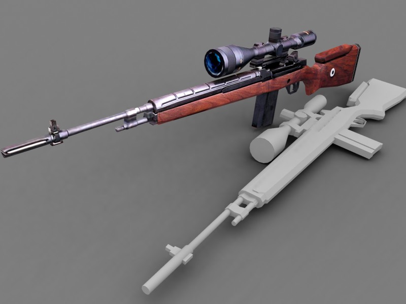 M14 Sniper.