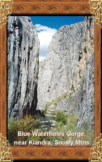 Blue Waterholes Gorge