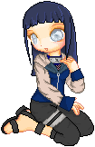 I, Siren Flower, have done the unthinkable; I've dolled shoes! dundundun! ~ It's Hinata Hyuuga, from Naruto: Shippuuden!--Jackie