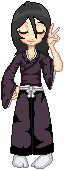 It's Rukia Kuchiki. From Bleach. This one wasn't done too well, because I got lazy.--Jackie