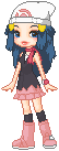 It's Dawn from Pokemon Diamond and Pearl ^.^ --Jackie