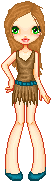 Anyway, I'm extremely happy with her. Getting better at hair, although I still sort of suck.Ah well. It was fun to do, and I love dolling dresses now. Anyone else notice my ballet flat fetish? :D 
 --Leela