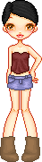 I really like this doll! I don't really know why, but I know that the hairs was the first good one I have done in a while. --Madeline