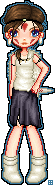 I got goosed back at WTM and was told to doll stephie-annas alter-ego as an anime character...I picked San from Princess Mononoke. ^.^ --Evie