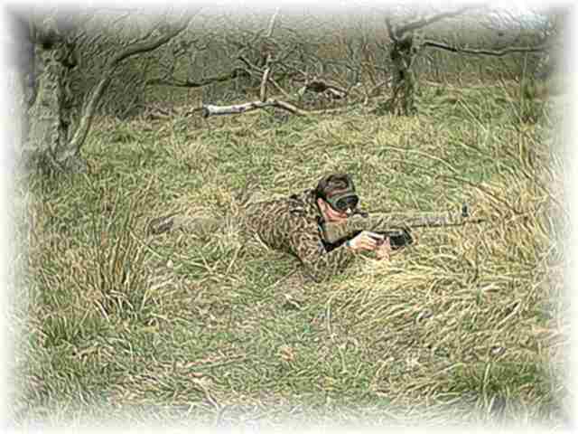 AXEMAN in the trench with SD6