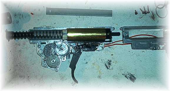 gearbox stripped