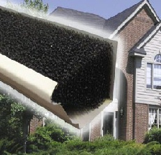 GutterFlow - The Only Impenetrable Leaf and Needle Barrier - unlike any other gutter guard, screen, cover or topper!