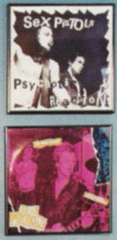 The LPs gracing Lexi's wall! Lucky girl! Click to view!