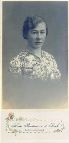 Hester Bastiana van der Beek