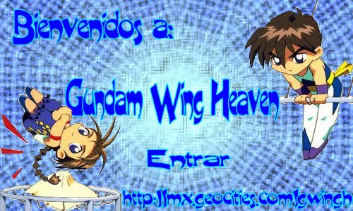 Bienvenidos a Gundam Wing Heaven
